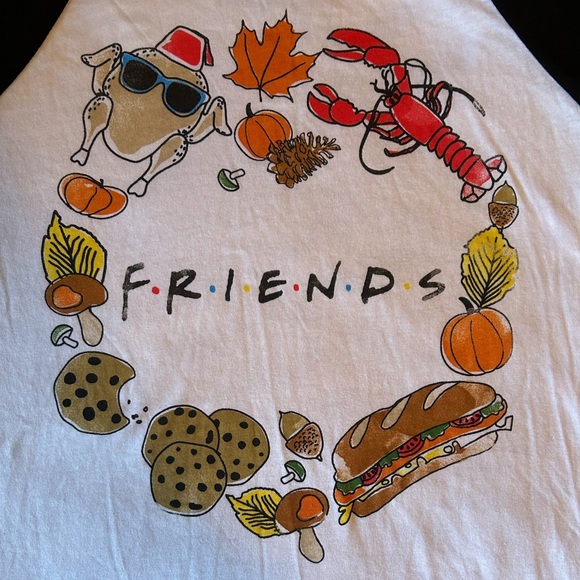 🦞 Friends Fall Baseball Tee 🎃🍪🍁🥪 - Picture 6 of 6
